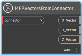 MEP.Connector.Vectors example