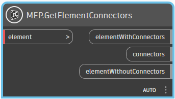 MEP.Element.GetConnectors example
